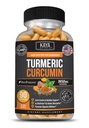 Kaya Naturals Turmeric Platinum, 60 Count Capsules, Bioperine, Supporto Premium con 95% Curcuminoidi Standardizzati - 60 Capsule