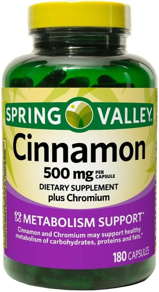 Supporto Metabolismo 500mg della Valle di Primavera
