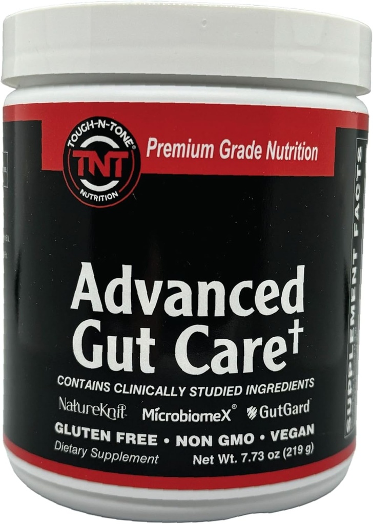 TOUGH-N-TONE Advanced Gut Care Health Non OGM, Gluten Free, Vegan