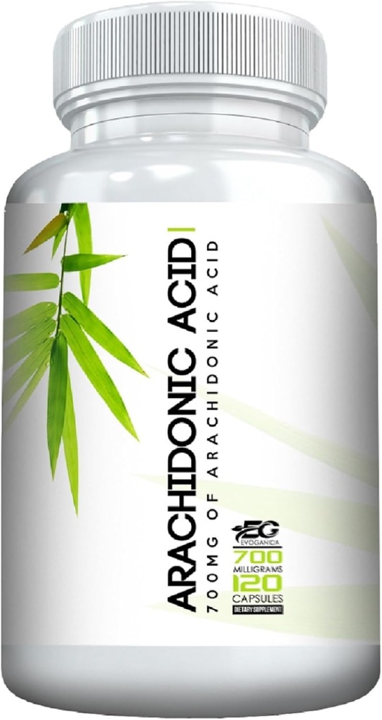 Acido arachidonico - 700 MGS Per Serving - 120 Serve per Bottiglia - promuove il muscolo e lo stress - Max Strength