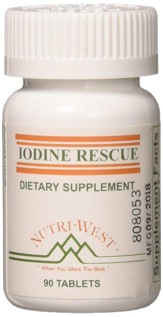 Iodine Rescue 90 compresse di Nutri West da Nutri-West