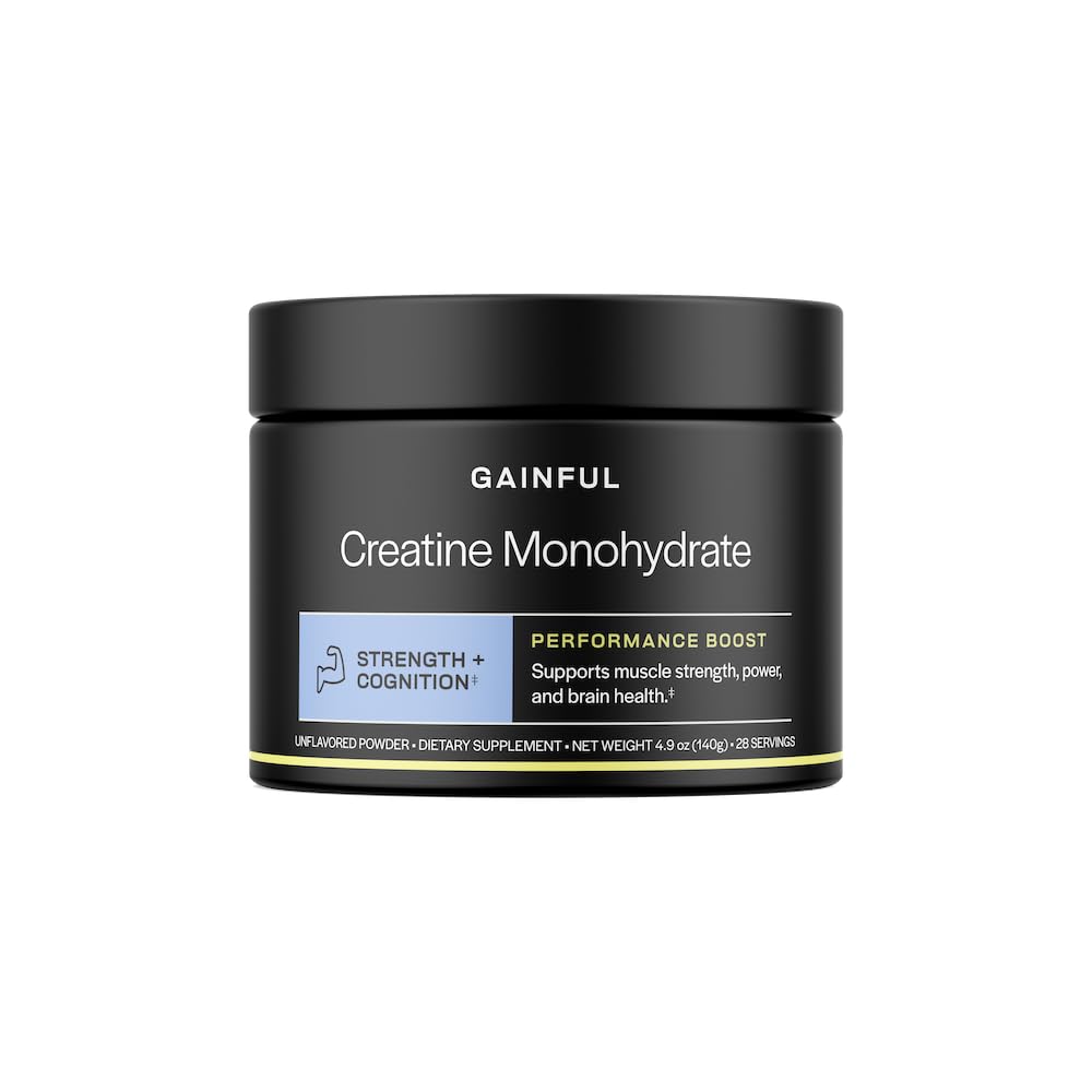 Polvere ricca di creatina, supplemento di aminoacidi post allenamento, supporto muscolare, energia e messa a fuoco, Monoidrato di creatina 5g, non aromatizzato, 28 Serve