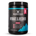Wilderness Athlete - Hydrate & Recover | Liquid Hydration Powder Electrolyte Drink Mix - Recuperare Più velocemente con Bcaas - Polvere di Hydrate con 1000mg di vitamina C - 30 Serving Tub (Watermelon)