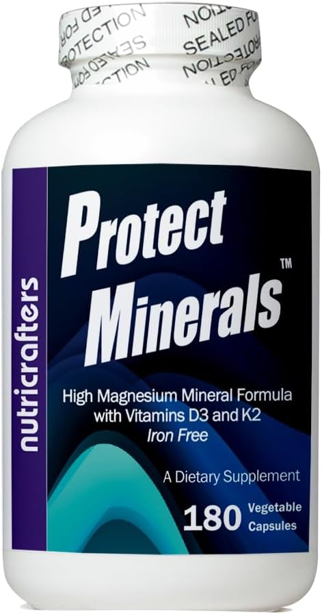 Aglio EDTA 120 Capsule 3 Pack + Proteggere Minerali 180 Capsule Bundle