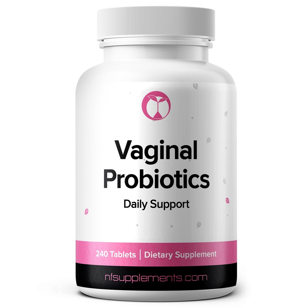 Vaginal Probiotics Supplement Supporta PH Balance & Intimate Flora 240 Tablets 3 miliardi di CFU (240, Probiotici vaginali)