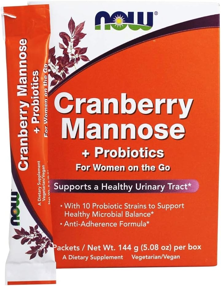 Ora Foods Mannose Probiotic Cranberry, 24 CT