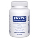 Pure Encapsulations Acetyl-L-Carnitine 500 mg - Memory & Brain Supplement - Brain Support & Focus* - Gluten Free & Non-GMO - 60 capsule