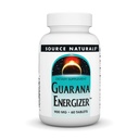 Fonte Naturals Guarana Energizer, Supplemento Dietetico - Supporta un lungo aumento di energia duratura* 900 mg - 60 compresse