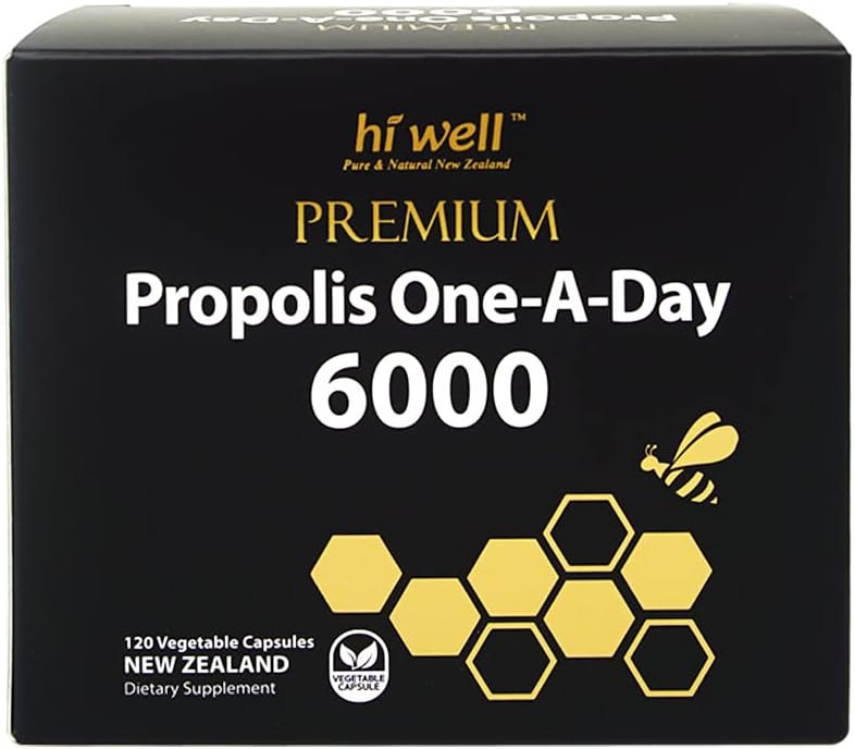 Hi Well Premium Propolis One-A-Day 6000 Flavonoid 120mg
