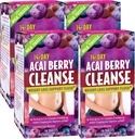 Nutrizione applicata 14-Giorni Acai Berry Cleanse - 56 compresse, Confezione da 4 - Peso-Loss Support Flush + Cardo Latte - 112 Total Servings