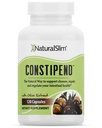 NaturalSlim, Rilievo di costipazione, Sgabello Softeners Costipend, Pulitore per le donne e gli uomini con Citrato di Magnesio, Aspartate & Olive Extract, 120 Capsule Vegetali