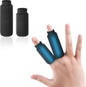 Finger Ice maniche 2 Ice Packs per Fingers, Thumbs & Toes Terapia fredda calda per artrite, Tendinitis, Trigger Finger e Swollen Finger Black