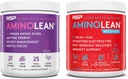 RSP NUTRITION Vegan AminoLean Pre Workout Energy (Acai 25 Serve) con AminoLean Recovery Post Workout Boost (Tropical Island Punch 30 Servings)
