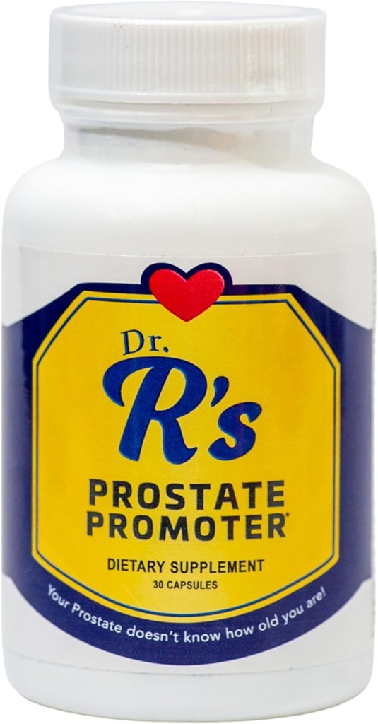 Dr. R's Prostate Promoter Saw Palmetto, The verde, Turmerico, Licopene, I3C, Quercetina, Sulforaphane, Aglio, Rosemary, Resveratrolo, Bromelain 5mg - Integratori di prostata per gli uomini Made in USA, 30 Caps
