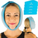 Vive Face Ice Pack Wrap per TMJ Pain Relief e Headaches - Face Ice Pack per Jaw Surgery Recovery, Oral Surgery & Wisdom Denti estrazioni - Riscaldatore per testa e mento - Terapia calda e fredda
