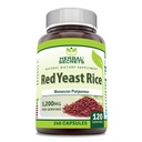 Herbal Secrets Red Yeast Rice 1200 Mg per Serving, 240 Veggie Capsule Supplemento | Non-GMO | Gluten Free | Made in USA