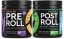 Oro BJJ PreRoll e PostRoll Jiu Jitsu Supplemento Bundle