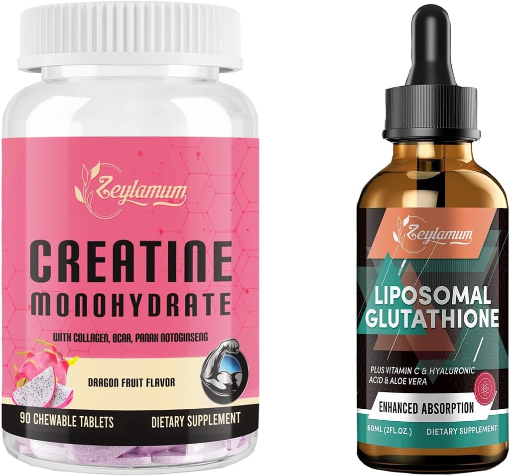 Glutathione Liquido & Creatina Monoidrato
