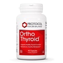 Protocol Ortho Thyroid - Supporta la funzione tiroide sana* - con Ashwagandha, Zinc & Selenium - Non-GMO & Kosher - 90 capsule di veg
