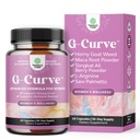 G-Curve Breast e Butt Enhancer Pillole maggio Supporto Voluptuous Curves - Erbal Enhancement Pills with Horny Goat Weed for Women Saw Palmetto Extract and L-Arginine *Risultati May Vary