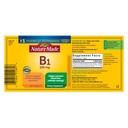 Vitamina B1 100 mg, Integratore alimentare per il supporto al metabolismo energetico, 100 compresse, 100 giorni di alimentazione