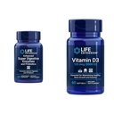 Estensione di vita 60-Count Super Digestive Enzymes & 5000 IU Vitamin D3 Capsule per Digestione, Bone, Cervello, Salute Immune