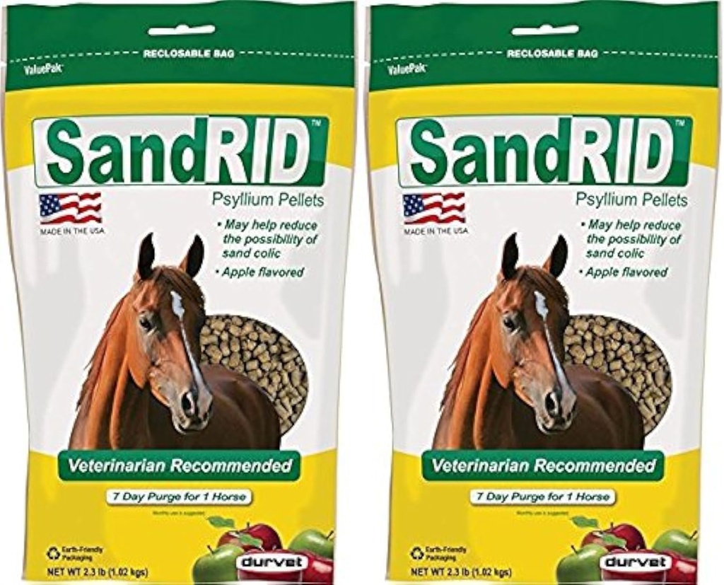 Pacchetto di valore di pellets di Sandrid Psyllium per l'equine