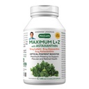 ANDREW LESSMAN Massimo L+Z con Astaxanthin 240 Softgels - 12mg Lutein, 6mg Zeaxanthin, 4mg Astaxantina. Nutrienti chiave per sostenere la salute degli occhi e del cervello, e promuovere la visione sana.