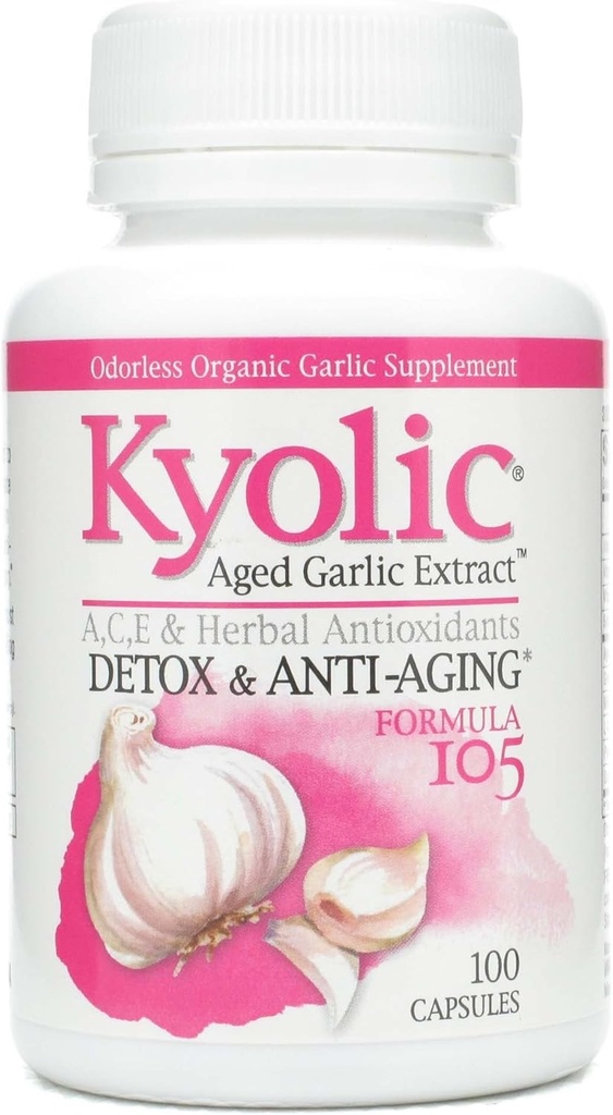 Estratto di aglio Kyolic Formula 105 A ed E Selenium 100 capsule