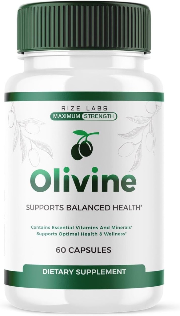 rize labs (Official Olivine Weight Loss Supplement, Superfood Capsules for Total Body Wellness and a Healthy Lifestyle, Pills for Leaner Physique, Oli Vine Recensioni, Advanced (60 Capsules)