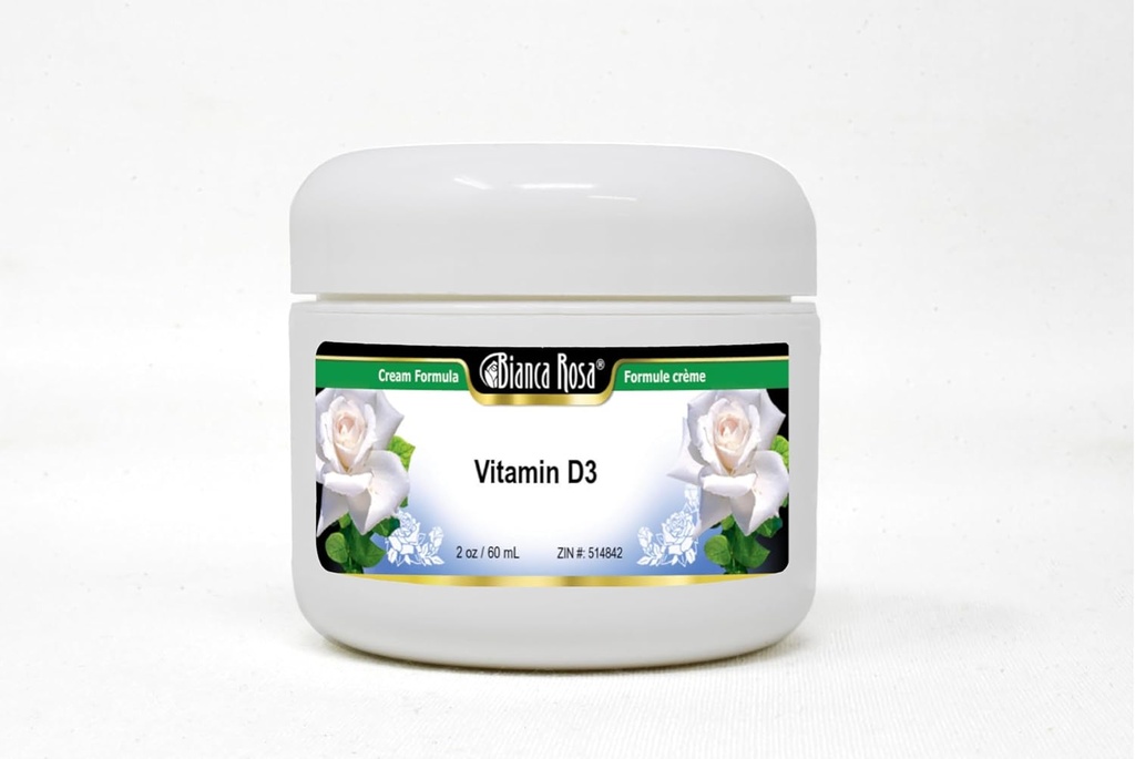 Bianca Rosa Vitamina D3 Crema (2 oz, ZIN: 514842) - 2 Confezione