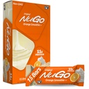 NuGo Protein Bar, Smoothie arancione, 11g Protein, Gluten Free, 15 Conte