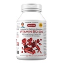 ANDREW LESSMAN Vitamina B12 500 180 capsule - Assorbimento-Protetto Methylcobalamin (Natural Coenzyme Vitamin B12), Essenziale per l'energia e il supporto dello stress, Plus B-Complex, Facile da ingoiare capsule