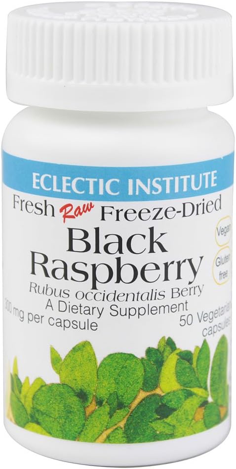 Istituto Eclettico Raspberry Nero - 300 mg - 50 capsule vegetariane