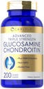Carlyle Glucosamine Chondroitin MSM Turmeric | 4050 mg | 200 Count | Advanced Triple Strength Supplement | Non OGM & Gluten Free
