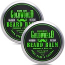 OroWorld 2 Pack Beard Balm per Cuscinetto Grooming, Cura della barba