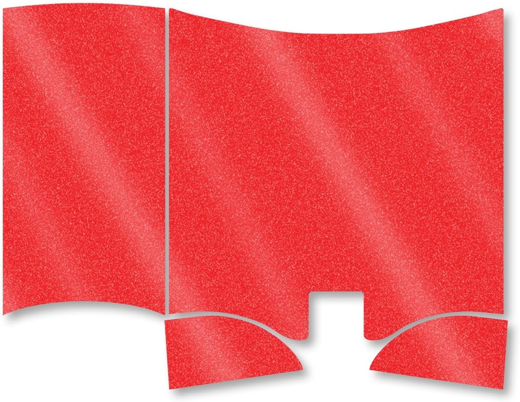 MightySkins lucido Glitter Skin per Ventolin HFA Asthma Inhaler - Rosso | Protettiva, Durable High-Gloss Glitter Finish | Facile da applicare, rimuovere e cambiare stili | Made in the USA