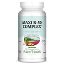 Maxi Salute Stress Rilievo Vitamina B Complesso per Donne e Uomini, Vitamina B6, B12, Biotina, Inositolo, Folate, Vegan, Gluten & Soy & Milk Free, Kosher, Non aromaed, 100 Conte