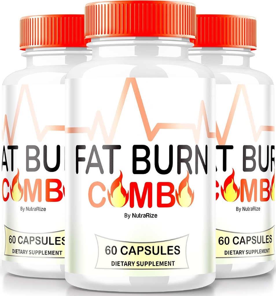 (3 Pack) Fat Burn Combo Capsule, FatBurn Combo Keto Formula, Tutto Natural Weight Loss Supplemento per ottenere corpo sano, Keto Fitness Pills, Recensioni ufficiali (180 capsule)