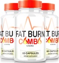 (3 Pack) Fat Burn Combo Capsule, FatBurn Combo Keto Formula, Tutto Natural Weight Loss Supplemento per ottenere corpo sano, Keto Fitness Pills, Recensioni ufficiali (180 capsule)