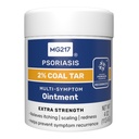 MG217 2% Tar Unguento per Psoriasi, Rilievo Multi Sintomo di Forza Extra, Efficacemente Allevia prurito, Scala, Rossore, Vitamina A, D ed E, 4 oz Jar