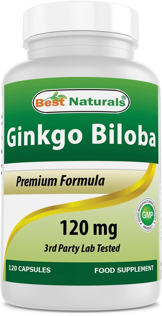 Migliori naturali Ginkgo Biloba 120 mg 120 capsule
