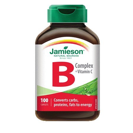 Jamieson Laboratories B Complex con tappo Vitamina C-100