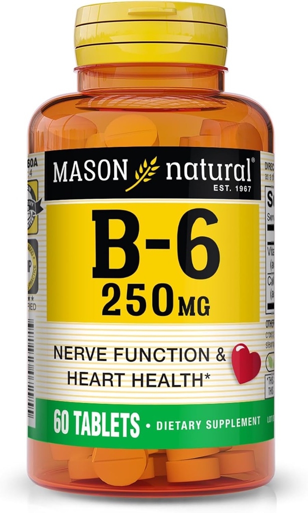 MASON Vitamina NATURALE B-6 250mg 60 TABS