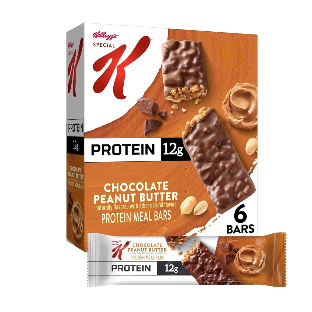 Kel Spc K 6pk Meal Bar Ch Dimensioni 9.5z Kel Spc K 6pk Meal Bar Cioccolato Peanutbutter