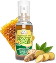Beelife Propolis Throat Spray – Soothing Honey & Ginger Propolis - Natural Immune Support & Sore Throat Relief, Antiossidanti, Rich in Flavonoids & Artepillin C, No Sugar, Gluten-Free - 1-Pack, 30ml