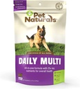 Pet Naturals Daily Multivitamin per cani, verdure Flavor, 30 Chews - Yummy Chews con aminoacidi e antiossidanti - Supporta energia, Funzione metabolica e benessere degli animali domestici