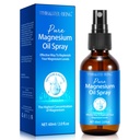 Spruzzo di magnesio, spray ad olio di magnesio puro per i piedi, ingrediente naturale in bottiglia di vetro, facile da assorbire e utilizzare 1Pack