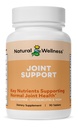 Natural Wellness Glucosamine Chondroitin con MSM e supplemento currico – Supporta la salute comune, la mobilità e la resistenza alla cartilagine – Glucosamine MSM Tablet per la flessibilità – 90 Conte