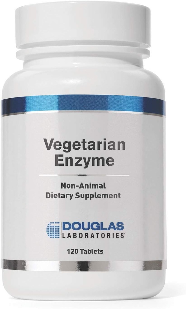 Douglas Laboratories Enzyme | Enzimi Fermented Adatto per Vegetariani | 120 compresse
